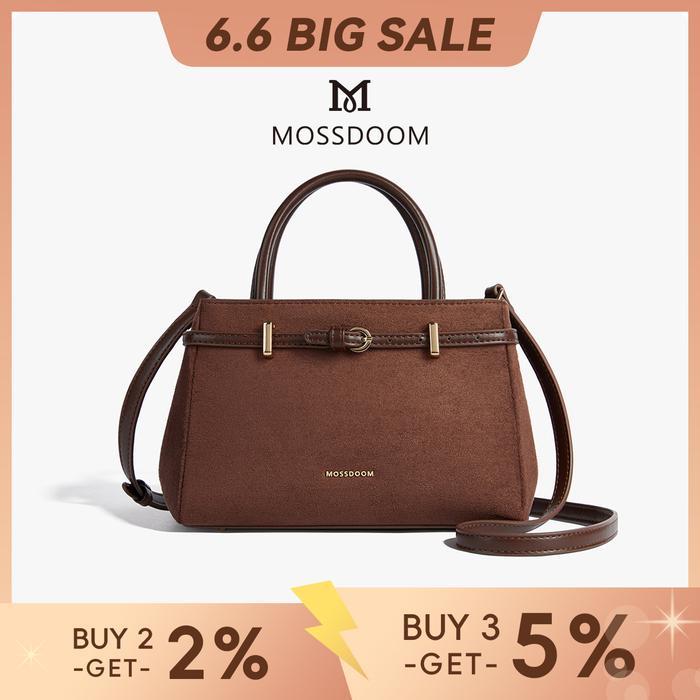 TERUJI MOSSDOOM Tas Wanita Aurea Bag Kemewahan Yang Elegan Hand Bag Mudah Digunakan Untuk Segala