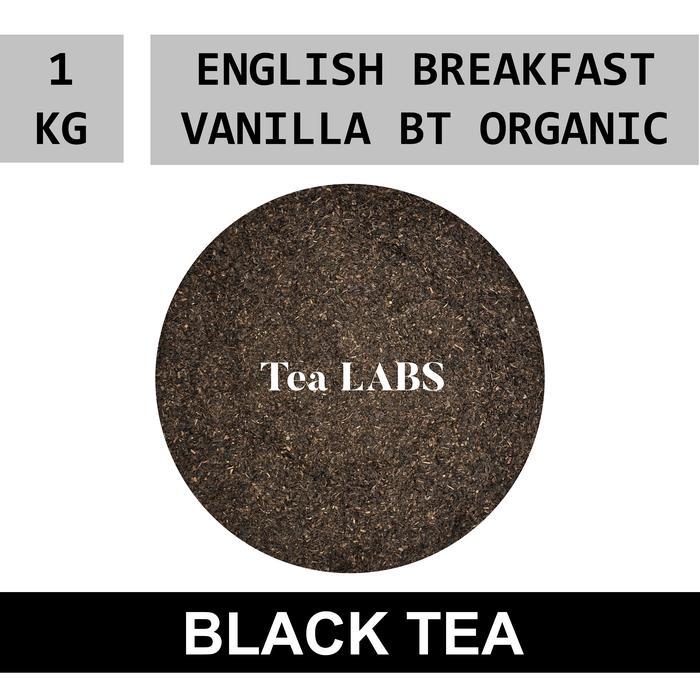 (PROMO) ENGLISH BREAKFAST BLACK TEA VANILLA / TEH HITAM KILOAN 1 KILO