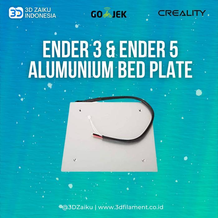 CREALITY ENDER 3 DAN ENDER 5 3D PRINTER ALUMUNIUM BED PLATE