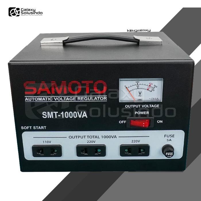Premium Samoto Smt-1000Va - 1000 Va Stavolt Stabilizer Original