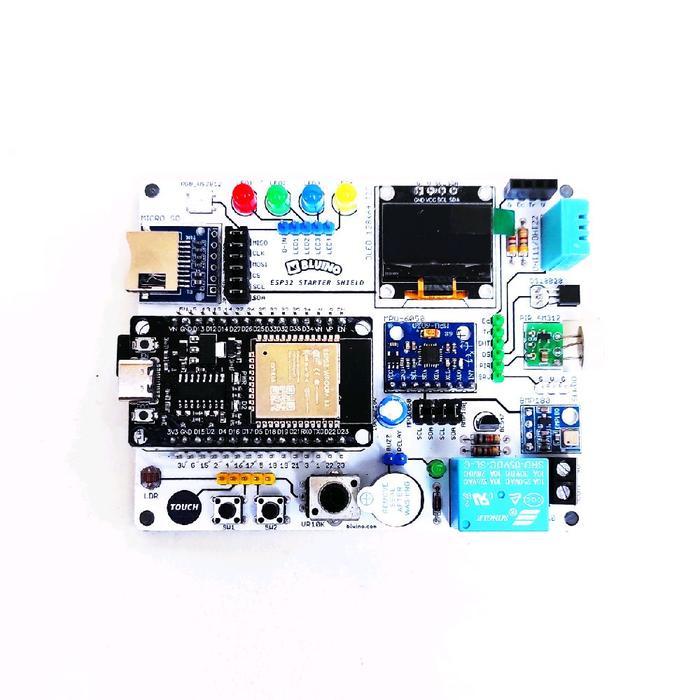 ESP32 Ster Shield Modul Belajar IoT Kit Wifi Bluetooth