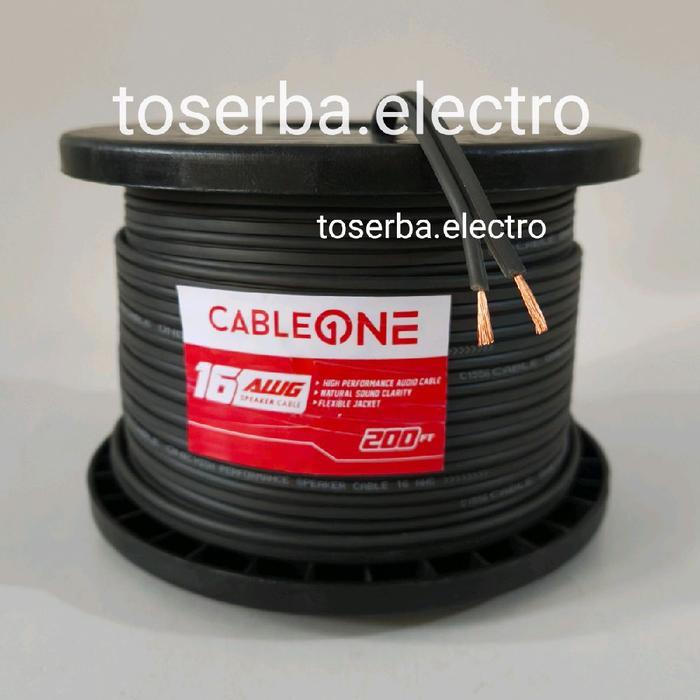 Ready Kabel Speaker 16awg serabut dua jalur 16 AWG audio mobil