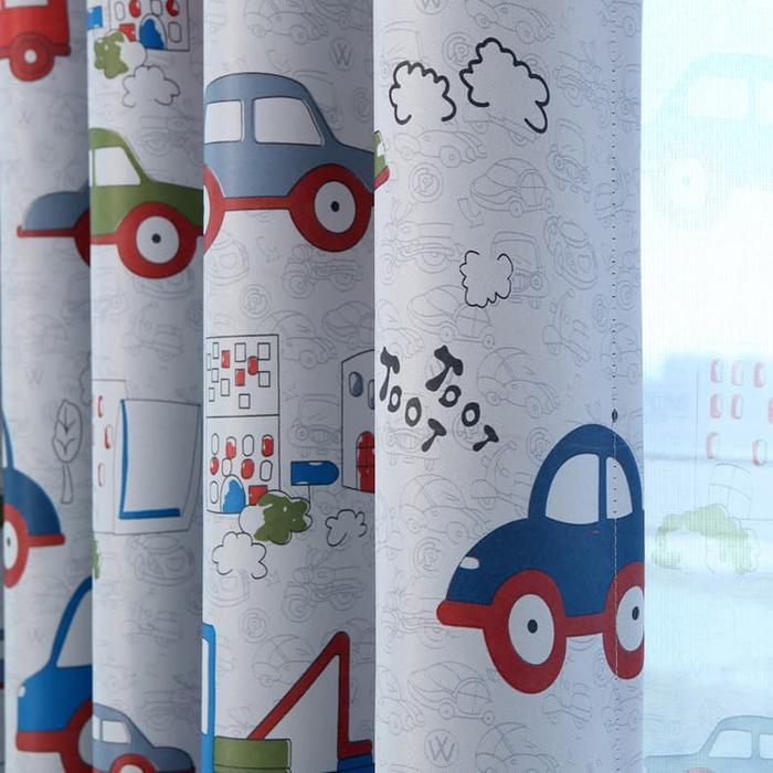 Gorden Minimalis / Tirai Jendela Minimalis / Gorden Anak Putih/ Mobil Kecil Tbk