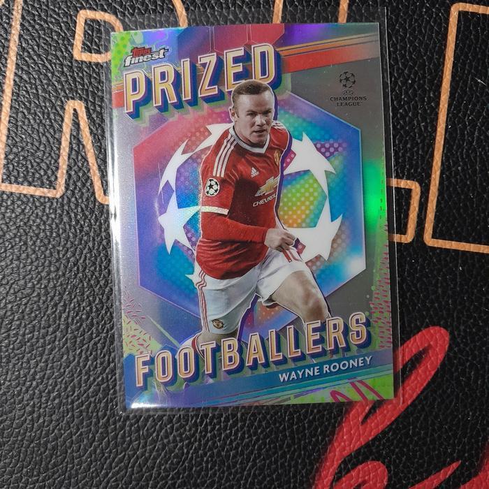 wayne rooney manchester united topps finest prized footballers 2024