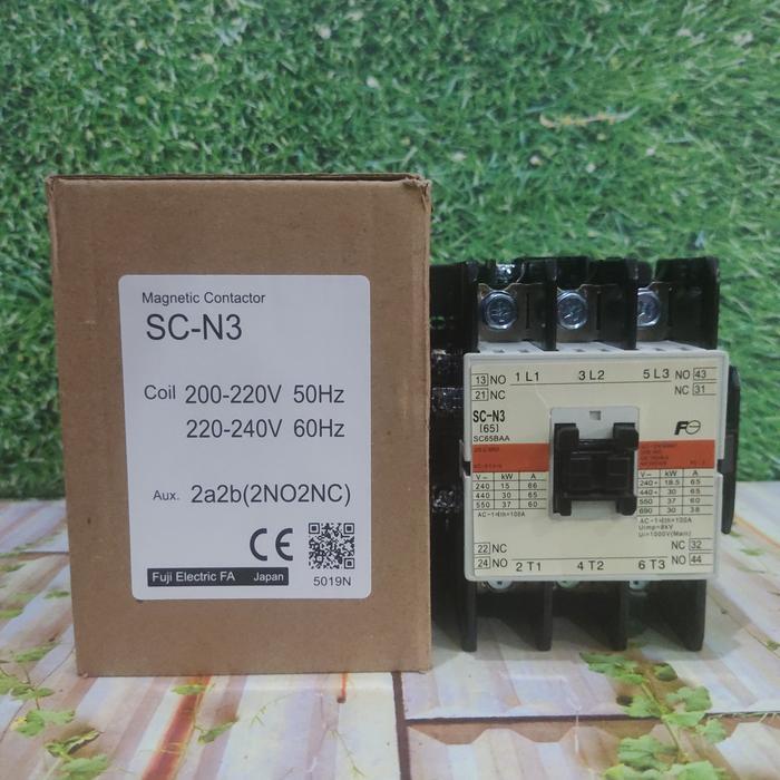 Unik Magnetic Kontaktor Fuji Scn3 Sc-N3 Fuji Sc-N3 Scn3 Berkualitas