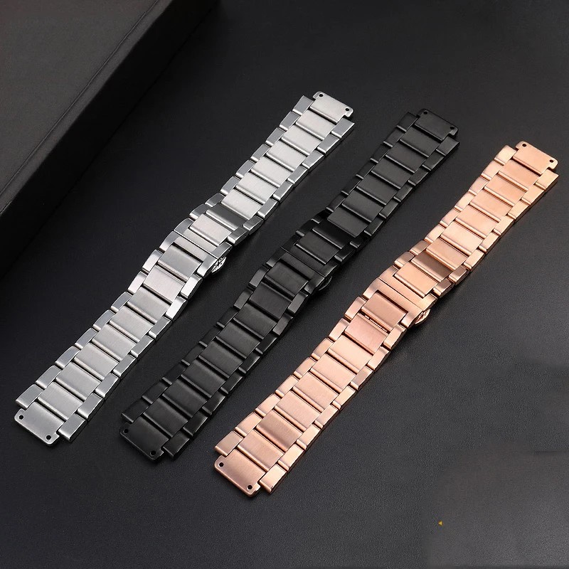 For Hublot Yubo Watch Strap Big Bang Classic Fusion Men Women Solid Stainless Steel Watchband