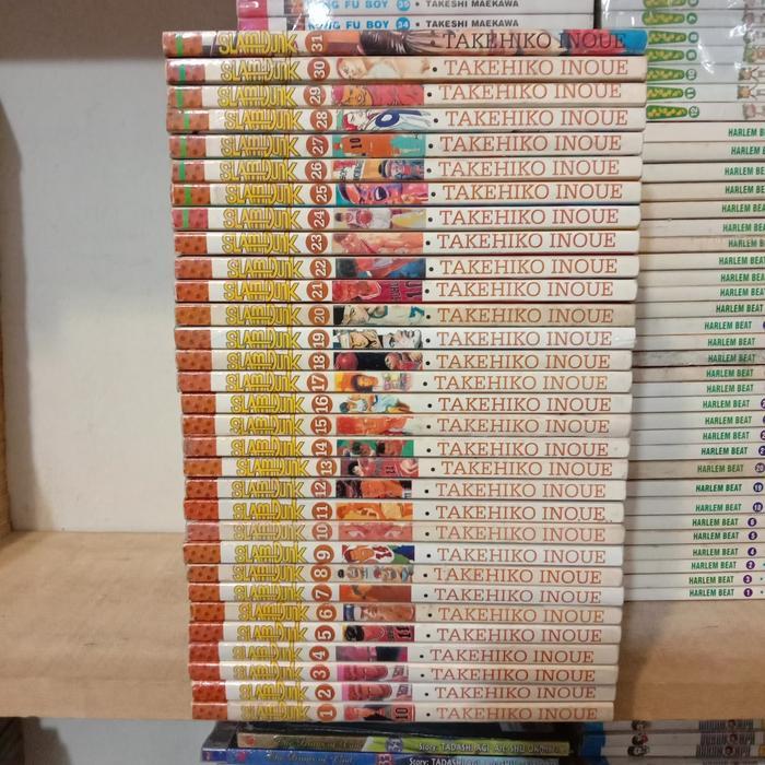 Komik Slamdunk 1-31 Tamat,Komik Bagus Kondisi Bagus Tbk