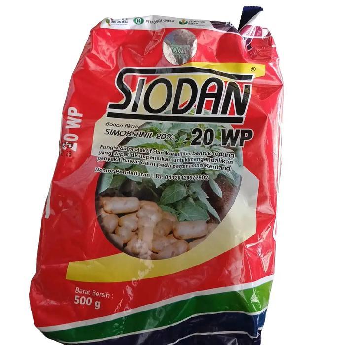 ` fungisida siodan 20wp bahan aktif simoksanil