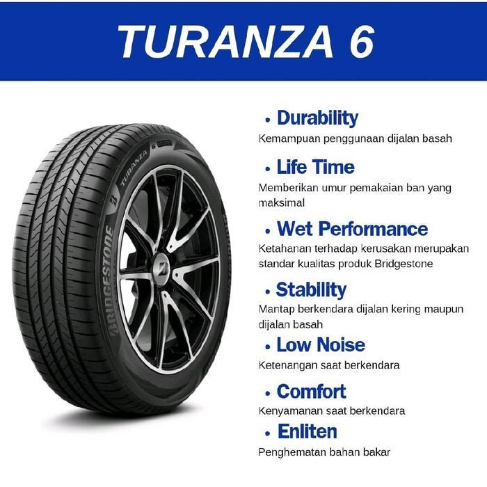 BAN MOBIL 185 55 R16 BRIDGESTONE TURANZA 6