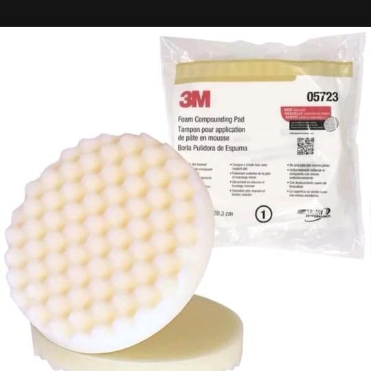 3M busa poles 05723 putih 8in