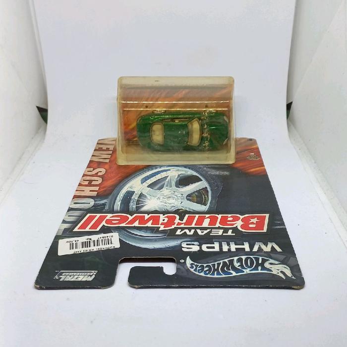 BISA COD HOT WHEELS WHIPS JAGUAR XK8 XKR TEAM BAURTWELL NEW SCHOOL DIECAST (S)
