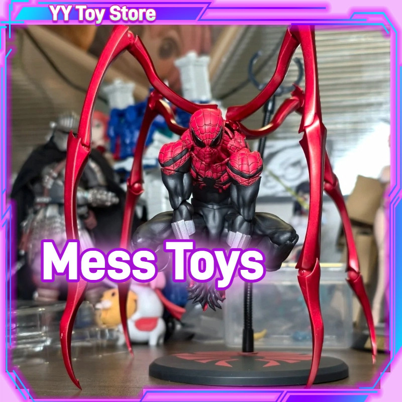 Soon In Stock Mess Toys Superior Spiderman Figures Peter Parker Mess Toys Spiderman Anime Action