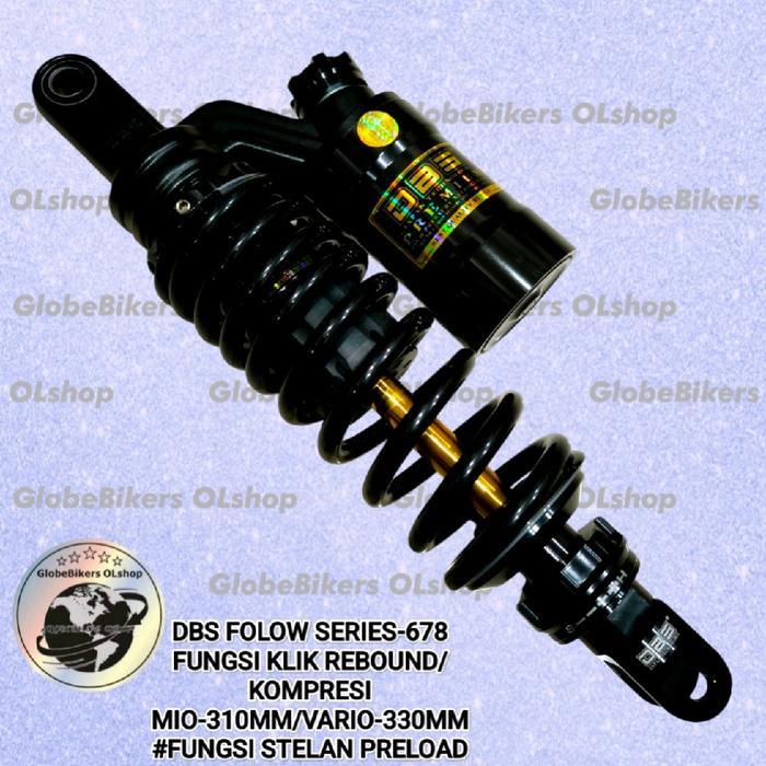 Dbs Shock Dbs Premium Follow Series-678 Klik Rebound Kompresi Untuk Mio Beat Scoopy Genio Vario Fi
