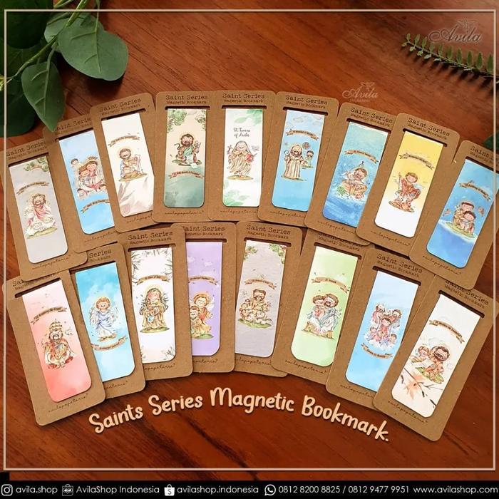 BOOKMARK MAGNETIC ALL SAINT ROHANI KATOLIK