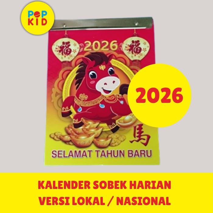 PROMO KALENDER HARIAN 2026 - KALENDER SOBEK TERMURAH