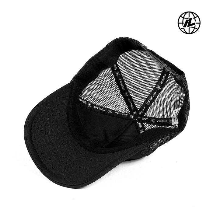 Ikozzi Invicible Topi Trucker - Topi Jaring Black