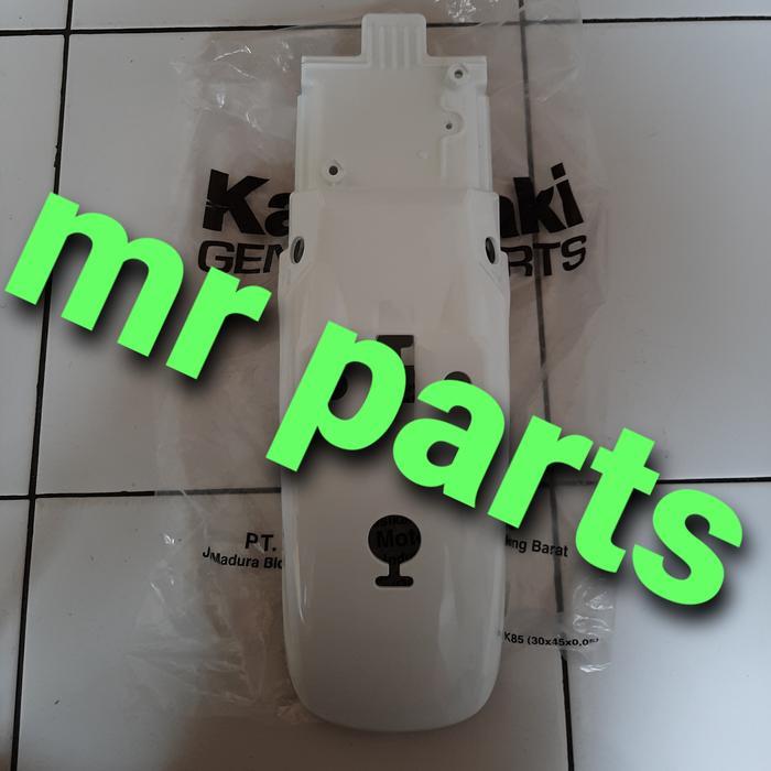 spakbor slebor belakang Pelindung lumpur belakang motor retro 175cc putih w175tr w175 tr w175 cafe