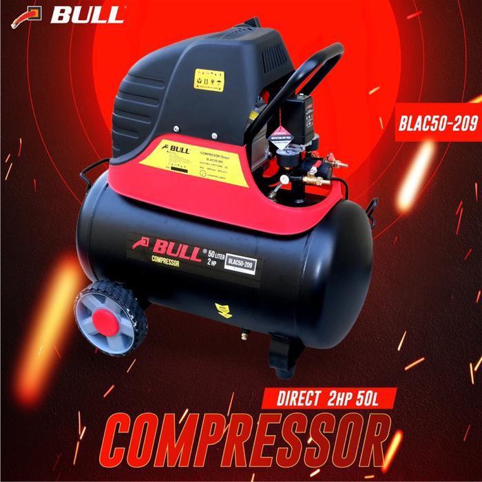KOMPRESOR BULL 50LITTER OLI 2HP - TEKNO TEKNIK088