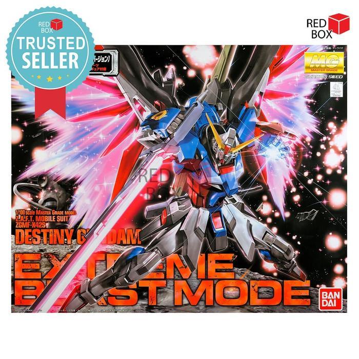 MG Destiny Gundam Extreme Blast Mode Bandai Original Gunpla Master Grade 1/100