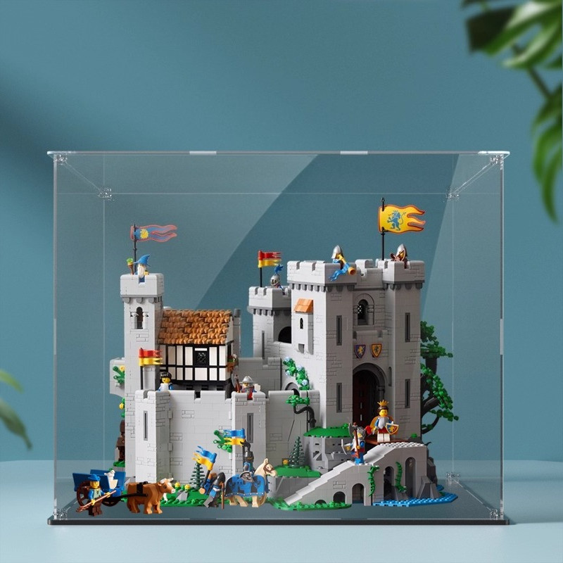 10305 is suitable for Lego display box Lion King Castle dust cover Acrylic transparent building