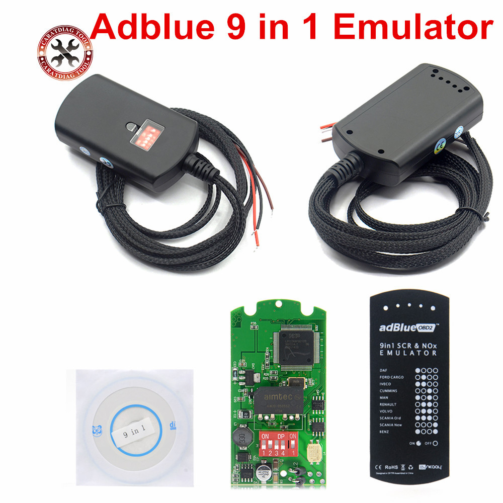 Free Ship Universal Adblue 9in1 8 in 1 8in1 update Emulator 9 in 1