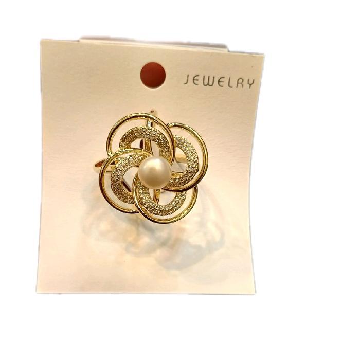 Ring Hijab Zircon/Ring Hijab Premium/Ring Hijab Mewah Terlaris
