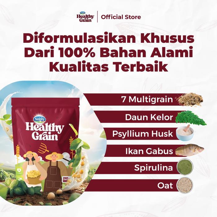 Healthygrain Sereal Oat Membantu Mencegah Hipertensi & Darah Tinggi 5 Pouch Tbk