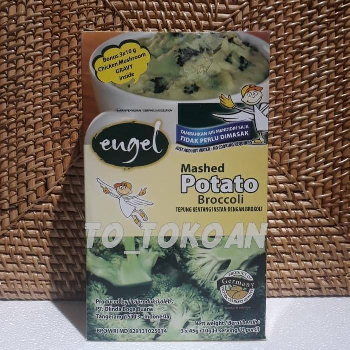 Engel Mashed Potato Broccoli 3'S 45 Gr Tbk