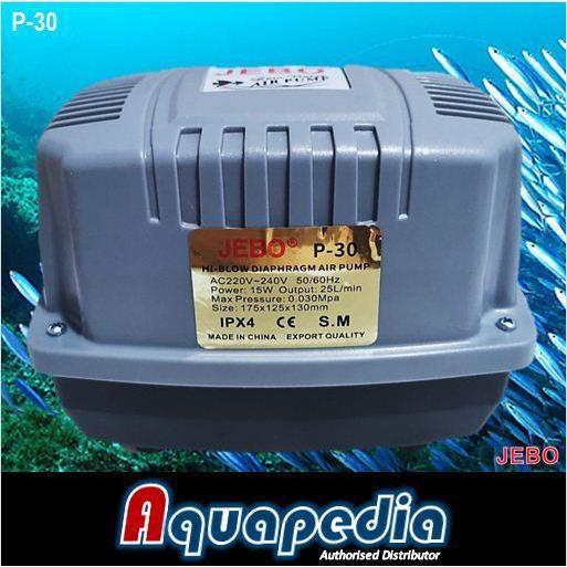 Jebo P-30 Pompa Udara Aquarium Kolam Air Pump Blower Jebo P30
