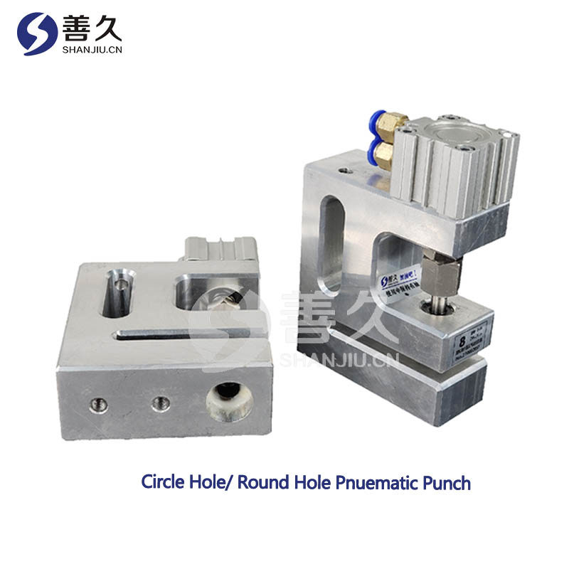 Circle Hole Puncher Pneumatic Hole Puncher for Plastic bag Round hole Punch Machine