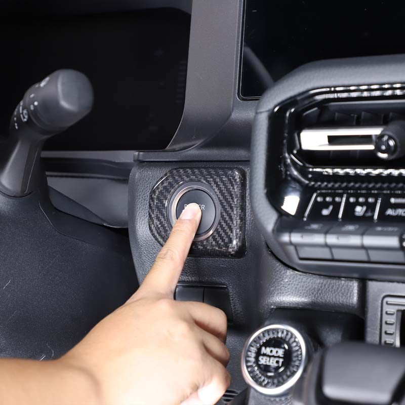 FOR TOYOTA PRADO LAND CRUISER 2024+ ONE-CLICK START BUTTON STICKERS CAR FIRING COIL DECORATION