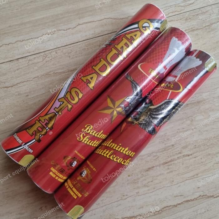 Shuttlecock Badminton Garuda / Kok bulutangkis Garuda Star MERAH Gadjah Mada ORIGINAL