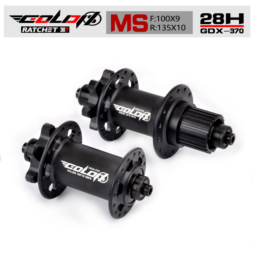 New GOLDIX GDX370 Ratchet 36T Compatible SHIMANO SRAM ARCZTTO Disc Brake Mountain Road Bike Hub 28 H