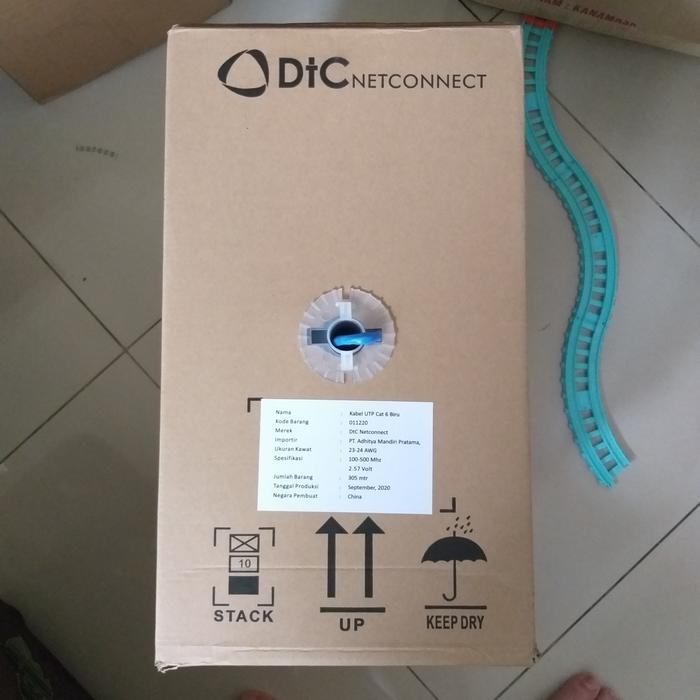 Termurah Kabel Lan Utp Cat 6 Dtc Netconnect / Kabel Utp Dtc Cat 6 305M