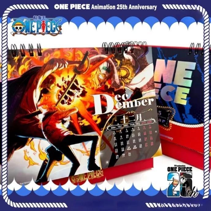 Bisa Gosend One Piece 2025 Calendar 25Th Anniversary
