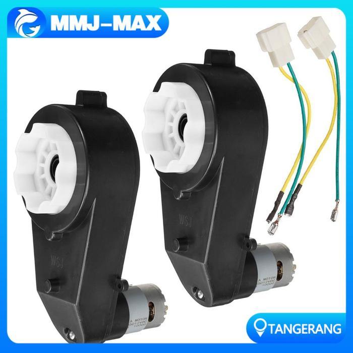 RPM 15000 Gearbox Mobil Aki 12V Tipe Besar Dinamo Mainan Anak Kuat Untuk Mobil Motor Listrik