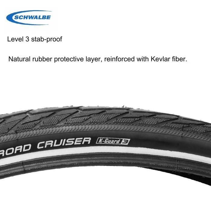 TERLARIS New Arrival - Schwalbe Ban Luar Sepeda Mtb 27.5 X 1.65 Inch Road Cruiser Untuk Aspal Simple