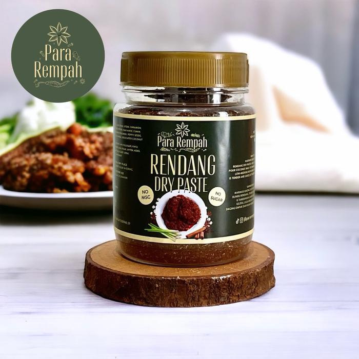 Bumbu Rendang - Bumbu Minang Asli / Bumbu Instan Rendang Kering / Rendang Praktis - Para Rempah