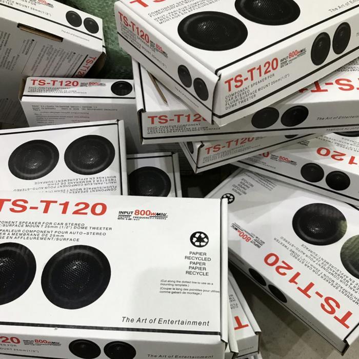 NEW - TWEETER PIONEER TS - T120 / TWEETER SPEAKER MOBIL
