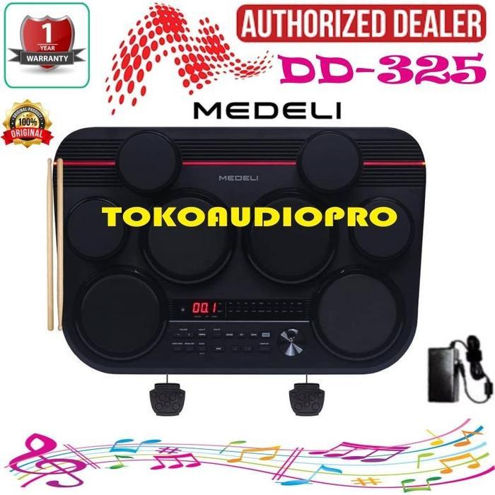 Drum Medeli DD325 Portable Drum Elektrik Medeli DD-325 Drum Pad Elektrik - PAKET A