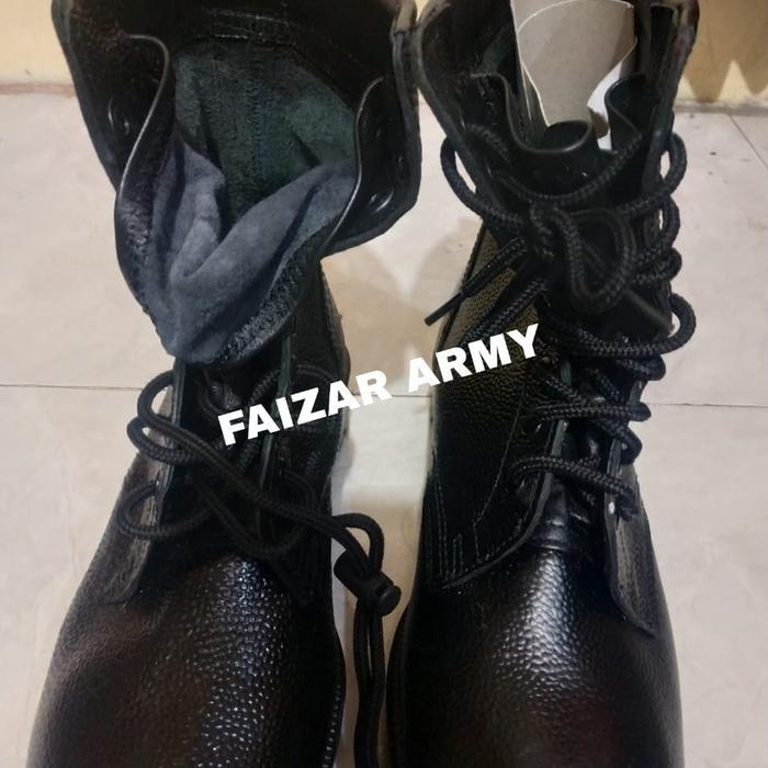 SEPATU PDL KULIT JERUK ASLI JATAH ORI TNI.SEPATU PDL JATAH TNI