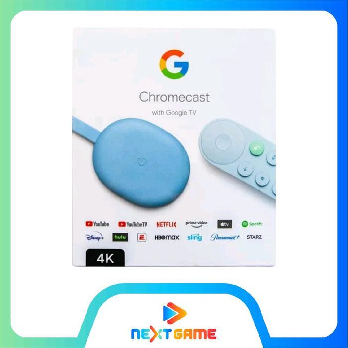 "New" Google Chromecast with Google TV - 4th Gen - 4K Support New