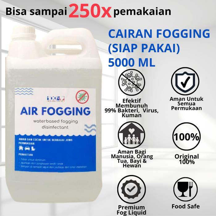 ` Cairan Khusus Fogging Disinfektan FOOD GRADE 5 Liter