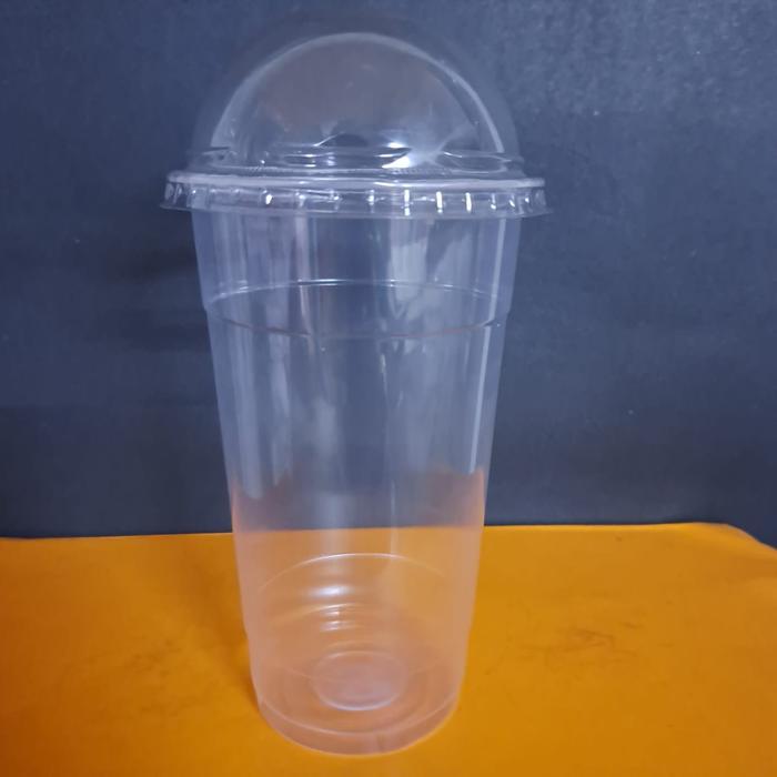 1 Dus 1000 Pcs Gelas Plastik 22Oz 22 Oz Tebal Grosir