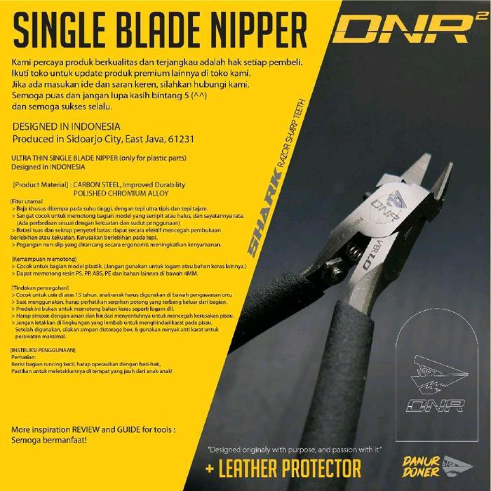 NEW PRODUCT DNR SINGLE BLADE NIPPER GUNDAM PREMIUM ULTRA THIN