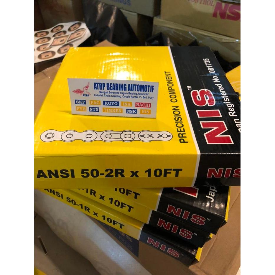 Rantai Rs 50-2 / Roller Chain Rs 50-2 Double Nis