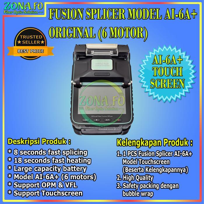 SKS Fusion Splicer AI6C Fiber Optic Fusion Splicer AI-6C Original AI6 NEW