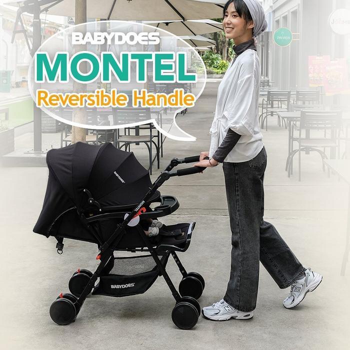 Stroller Babydoes Montel Reversible Handle / Kereta Dorong Bayi Montel