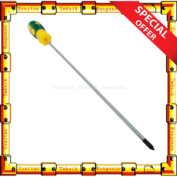 NEW!! Obeng Plus Panjang 12 Inch Obeng Setting Kecil Obeng Radio Magnet