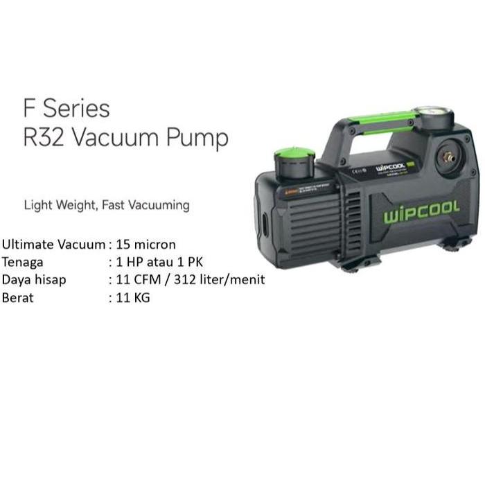 WIPCOOL vacuum pump ac 2F5R pompa vakum AC besar 2 stage double stage 1 pk mobil kulkas pendingin